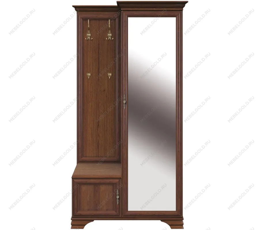 Шкаф с вешалкой Кентаки PPK/110P каштан