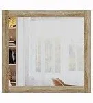 Зеркало настенное Сириус, 78х78 см, дуб сонома | изображение 3