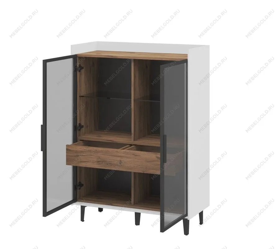 Шкаф комбинированный Модена Дуб Элисон МН-048-23 | изображение 1