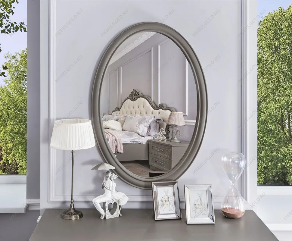 Зеркало Мишель Лайт серый камень | изображение 1