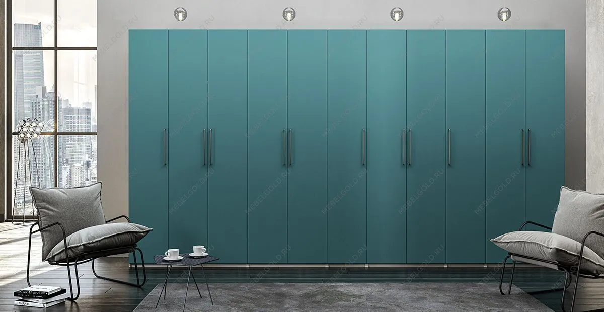 Шкаф-пенал Отис МН-039-05 П9 с фасадом МДФ (краска матовая RAL) | изображение 3