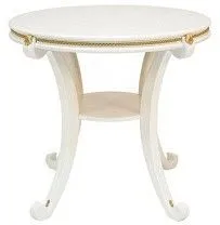 Стол журнальный Глория М (молочный дуб)