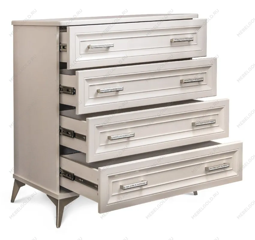 Комод Нонна 4 ящика мокко глянец | изображение 1