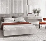 Кровать с мягким элементом Далия LOZ160х200 М персидский жемчуг | изображение 2