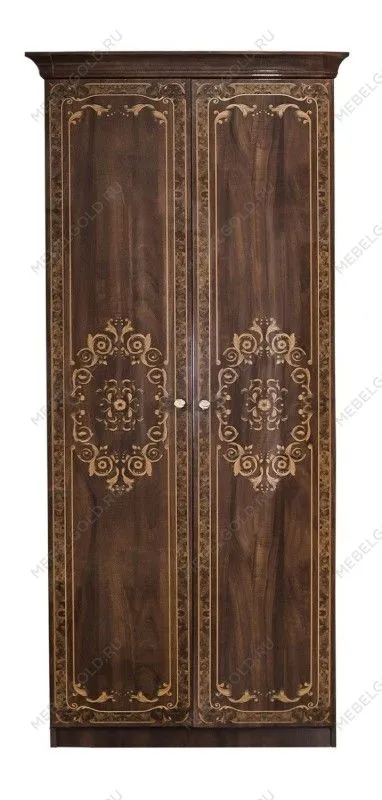 Шкаф Патрисия 2-дверный без зеркал караваджо глянец