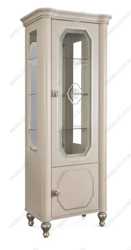 Витрина Лали 1-ств бежевый