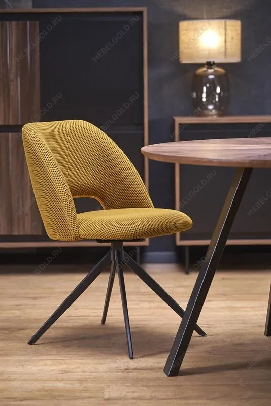 Стол обеденный Halmar DANILO 120 (орех/черный) | изображение 11