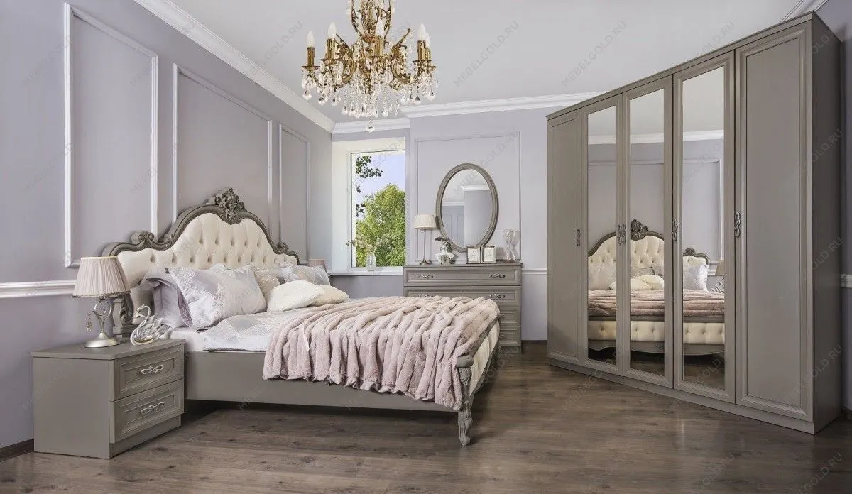 Тумба прикроватная Мишель Лайт серый камень | изображение 4