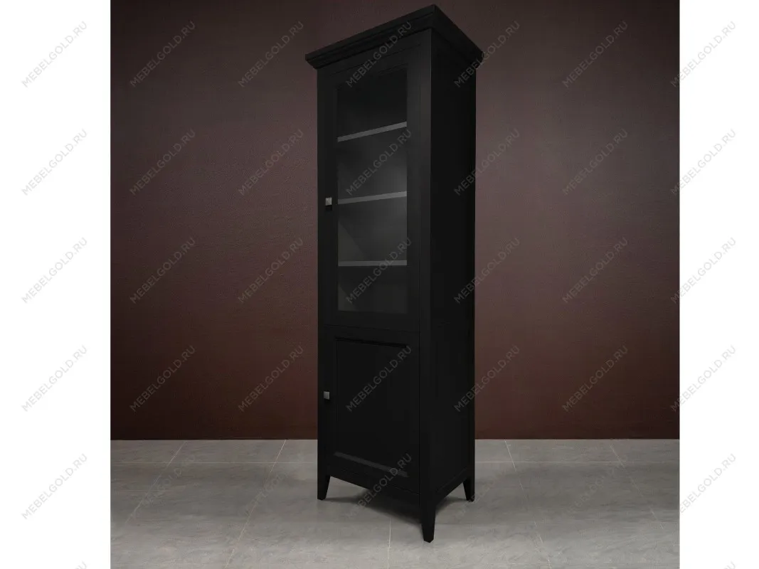 Библиотека 1 дверная правая Manhattan (Черный) | изображение 2