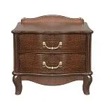 Тумбочка прикроватная Джульетта 2 ящ. (орех) | изображение 1