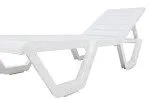 Шезлонг Tweet пластиковый белый | изображение 2