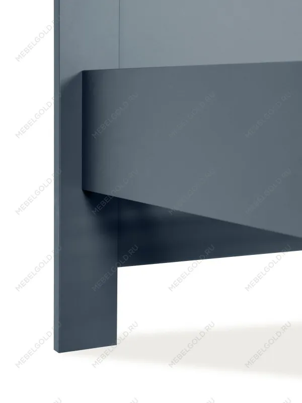 Кровать односпальная Сага, 90х200 см, темно-бирюзовая | изображение 5