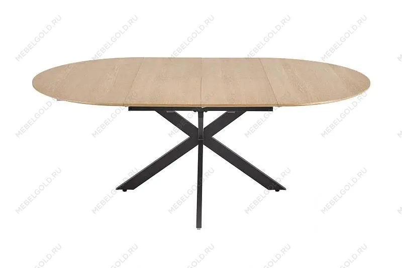 Стол обеденный Halmar ACORD раскладной (натуральный/черный) | изображение 12