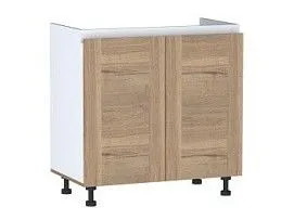 Стол под мойку СМ-80, Сити (800*470*820) Дуб Галифакс натуральный, 20809