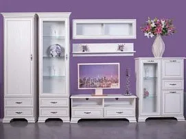 Гостиная Тиффани кремовый 2