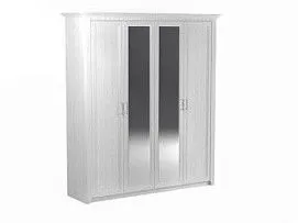 Шкаф 4-х дверный, Клер (2094*593*2300) Сосна Андерсен, 11908