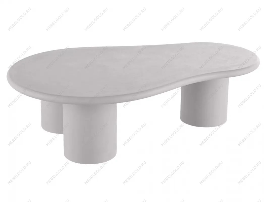 Стол журнальный Signal SELENA (светло-серый) 130/80/45 | изображение 3