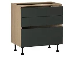 Дуб Палермо/Зеленый матовый