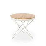 Стол журнальный Halmar LEILA (натуральный/белый) | изображение 3