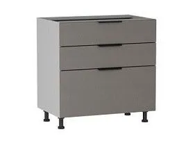 Стол с ящиками СЯ-80 (176/356), Ватель (800*523*820) Экокожа Мокко, 23720