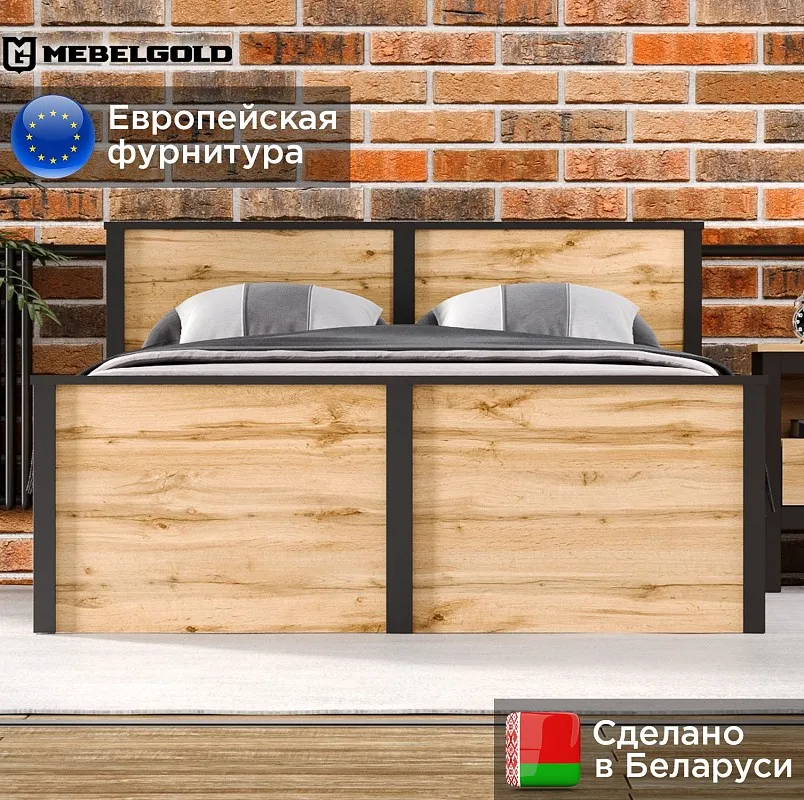 Кровать Лофт LOZ120х200 | изображение 1