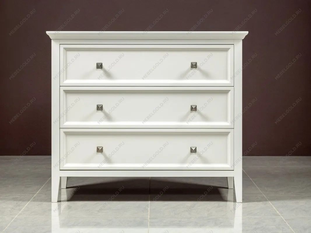 Комод 3 ящика Manhattan (Молочный) | изображение 2