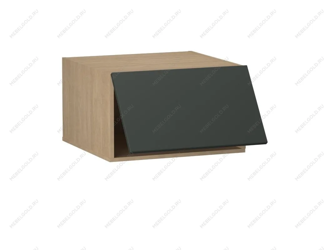 Шкаф АГ-60, Женева (600*586*360) Дуб Палермо/Зеленый матовый, 21907 | изображение 1