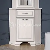 Лобня - Тумба Тиффани 1D1SU угловая вудлайн кремовый