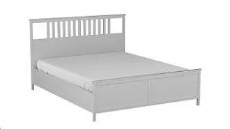 Кровать (каркас) 1600 NEW, Фрея (1700*2092*1104) Белый, 12525