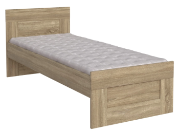 Кровать односпальная Сириус, 80х200 см, сонома