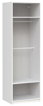 Модуль гардероба МАКС, 75х58х233 см, белый