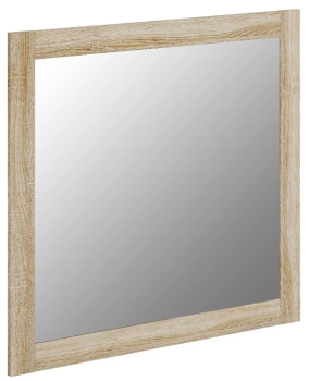 Зеркало настенное Сириус, 78х78 см, дуб сонома