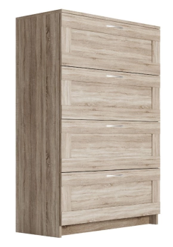 Комод Сириус, 4 ящика, 78х41х123 см, дуб сонома