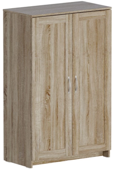 Тумба Сириус, 2 двери, 78х41х124см, дуб сонома