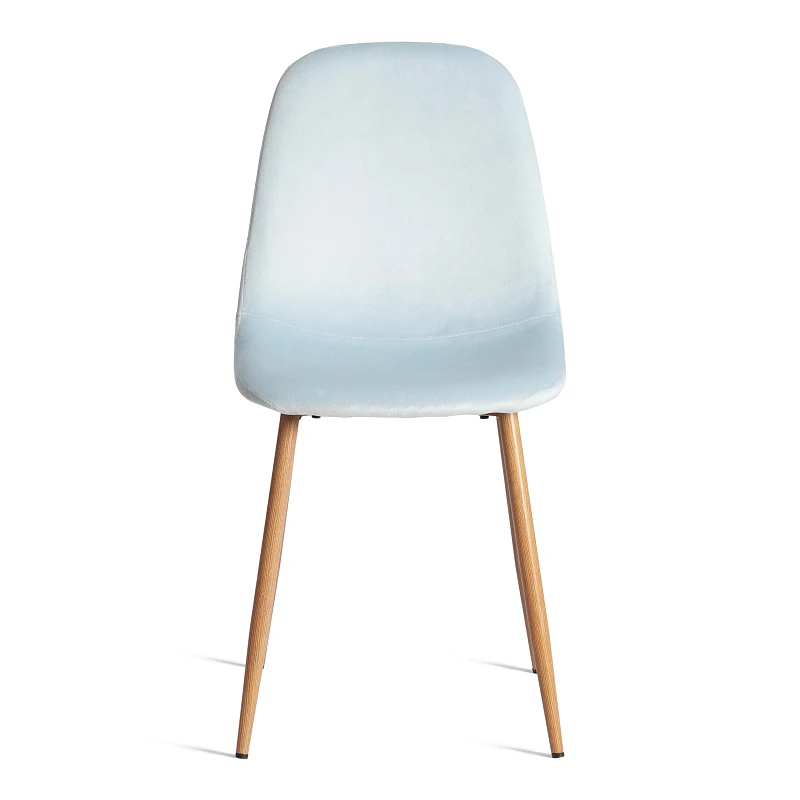 Стул BREEZE (mod. 4724), Велюр/металл, 44 х 53 х 87 см, Aquamarine (аквамарин) HLR16 / натуральный | изображение 4