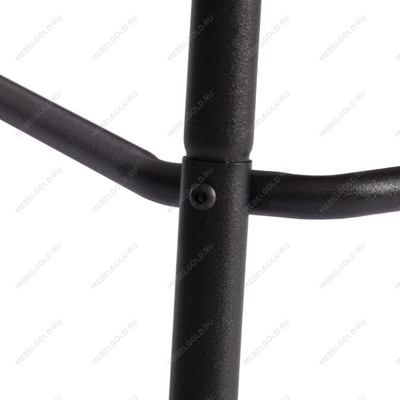 Полубарный стул Bari/Бари, экокожа, черный, 42х55х99 см | изображение 9