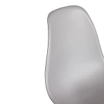 Стул CINDY (EAMES) (mod. 1801), дерево бук/металл/сиденье пластик, 45x51x82 см, Light grey (светло-серый) | изображение 6