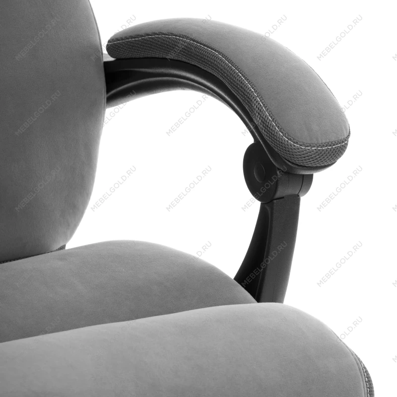 Кресло Cambridge metalBL, велюр/ткань, серый, 29/12 | изображение 8