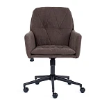 Кресло GARDA, флок, коричневый, 6 | изображение 4