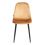 Стул BREEZE (mod. JSC-58), Велюр/металл, 44 х 53 х 86 см, brown (коричневый) HLR12 / черный | изображение 4