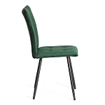 Стул обеденный Bari, LT, велюр, Deep Forest (изумруд), 41х55х89 см | изображение 1