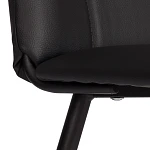 Стул обеденный Asti, TREND, экокожа, черная, 47х54х86 см | изображение 8