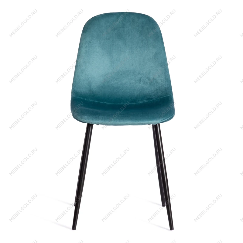 Стул BREEZE (mod. 4724), Велюр/металл, 44 х 53 х 87 см, Torquoise (бирюзовый ) HLR60 / черный | изображение 4