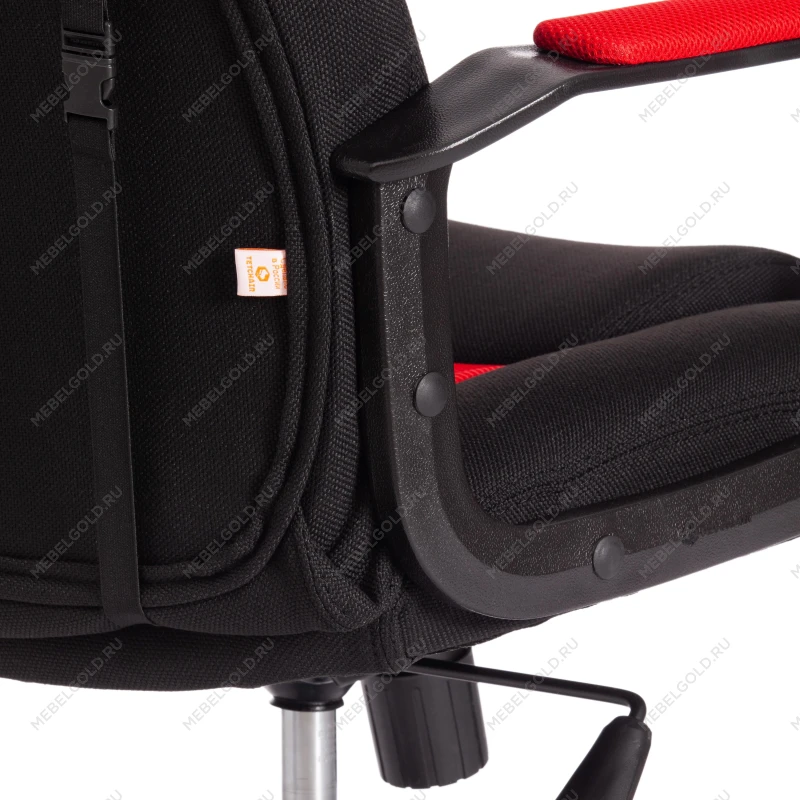 Кресло DRIVER (22), ткань, черный/красный, 2603/TW-08 | изображение 11