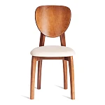 Стул DIAMANTE мягкое сидение, бук, 42x42x85см, коричневый, ткань Tenerife Cream | изображение 4