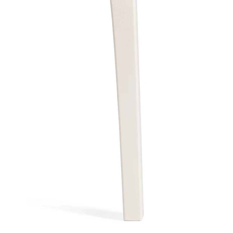 Стол DIAMANTE круглый, бук, мдф, шпон дуба, 100 х 100+30 х 75 см, Ivory white | изображение 12