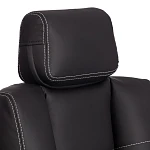 Кресло OXFORD хром, кож/зам, черный, 36-6 | изображение 8