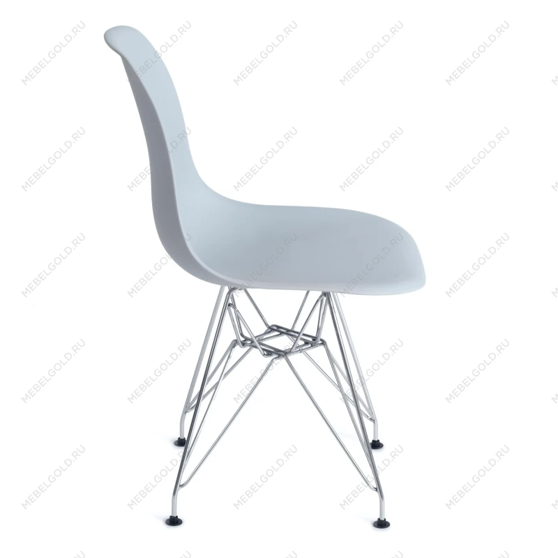 Стул CINDY IRON CHAIR (EAMES) (mod. 002)/1 шт. в упаковке, металл, пластик, 51x46x82,5, серый | изображение 1