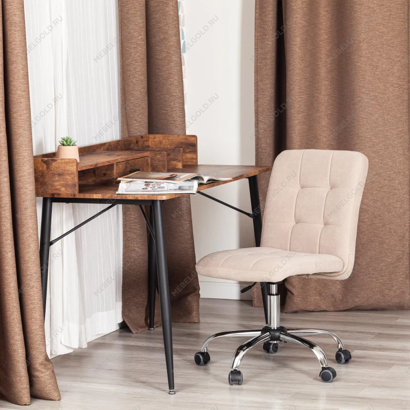 Кресло FIESTA, флок, бежевый, 7 | изображение 11