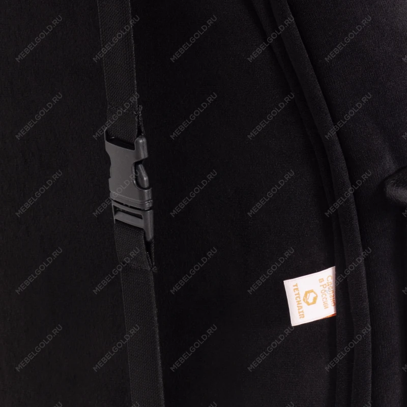 Кресло DRIVER (22), флок/ткань, черный/серый, 35/TW-12 | изображение 12